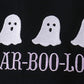 Black Ghost Embroidery Top