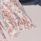 Floral smocked lace bloomer set