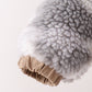 Grey camouflage fleece jacket