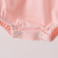 Pink Ghost Embroidery Ruffle Bubble