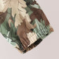 Camouflage puppy embroidery hoodie