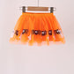 Orange spider sequin tutu skirts