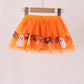 Orange spider sequin tutu skirts