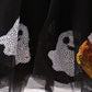 Black candy ghost sequin tutu skirts