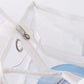 White clear waterproof beach travel bag
