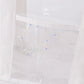 White clear waterproof beach travel bag