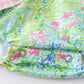 Green Turtle Embroidered Ruffle Bubble