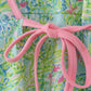 Meadow breeze print adult ruffle dress