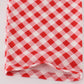 Red farm smocked pants set