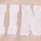 Cream MINI french knot pants set