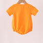 Orange ghost embroidery bubble
