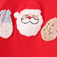 Red Milk Cookies French Knot Set