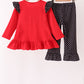 Red Milk Cookies French Knot Set