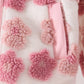 Floral print fleece jacket