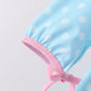 Blue Milk Santa Cookies Ruffle Bloomer Set