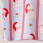 Blue santa claus bamboo pajama set
