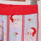 Blue santa claus bamboo pajama set