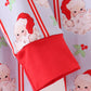 Blue santa claus bamboo pajama set
