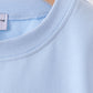 Blue pumpkin embroidery top
