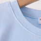 Blue ghost embroidery top