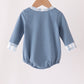 Blue plaid pocket bubble
