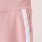 Pink Flare Double Side Stripe Active Pants