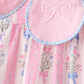 Pink Pearl Bow Floral Set