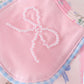 Pink Pearl Bow Floral Bloomer Set
