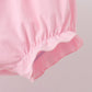 Pink Pearl Bow Floral Bloomer Set