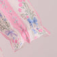 Pink Pearl Bow Floral Dress
