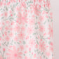 Pink floral bow pants set