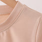 Leopard pumpkin embroidery top