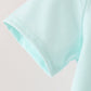 Blue goose embroidery top