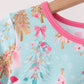 Green christmas tree bamboo pajama set