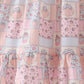 Pink pumpkin ruffle dress
