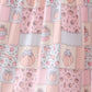 Pink pumpkin ruffle dress