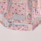 Pink pumpkin ruffle bubble