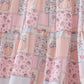 Pink pumpkin smocked mom&me dress