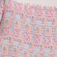 Pink pumpkin smocked mom&me dress