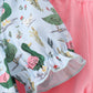 Green mallard ruffle  pants set