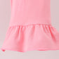 Green mallard ruffle  pants set