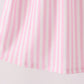 Pink Christmas Tree Embroidery Dress