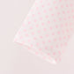 Pink santa claus dot applique ruffle bubble