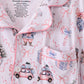 Pink nutcracker bamboo mom&me pajama set
