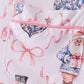 Pink nutcracker bamboo mom&me pajama set