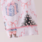 Pink nutcracker bamboo mom&me pajama set