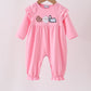 Pink Milk Cookies Ruffle Romper