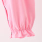 Pink Milk Cookies Ruffle Romper