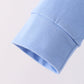 Blue Milk Cookies Embroidery Top