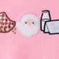 Pink Milk Cookies Ruffle Set
